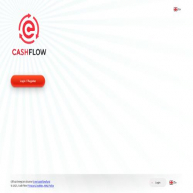 Скриншот главной страницы сайта cashflow.fund