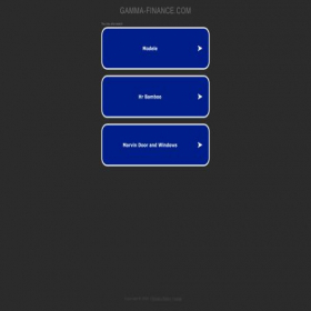 Скриншот главной страницы сайта gamma-finance.com
