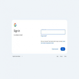 Скриншот главной страницы сайта gmail.com
