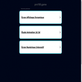 Скриншот главной страницы сайта pro100.game
