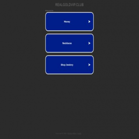 Скриншот главной страницы сайта realgoldvip.club
