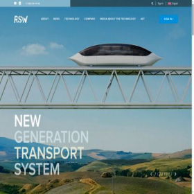 Скриншот главной страницы сайта rsw-systems.com